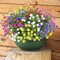 20-Bundle Artificial Flower Set – UV-Resistant Faux Plants and Shrubs for Indoor & Outdoor Decor, Garden, Porch, Hanging Planters, Window Boxes, and Home